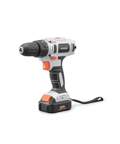 アイリスオーヤマ 充電式 電動ドライバー 10.8V バッテリー・充電器付 軽量&スピード調節機能 DIY初心者でも使いやすい JCD28 【10.8V共通バッテリーシリーズ】